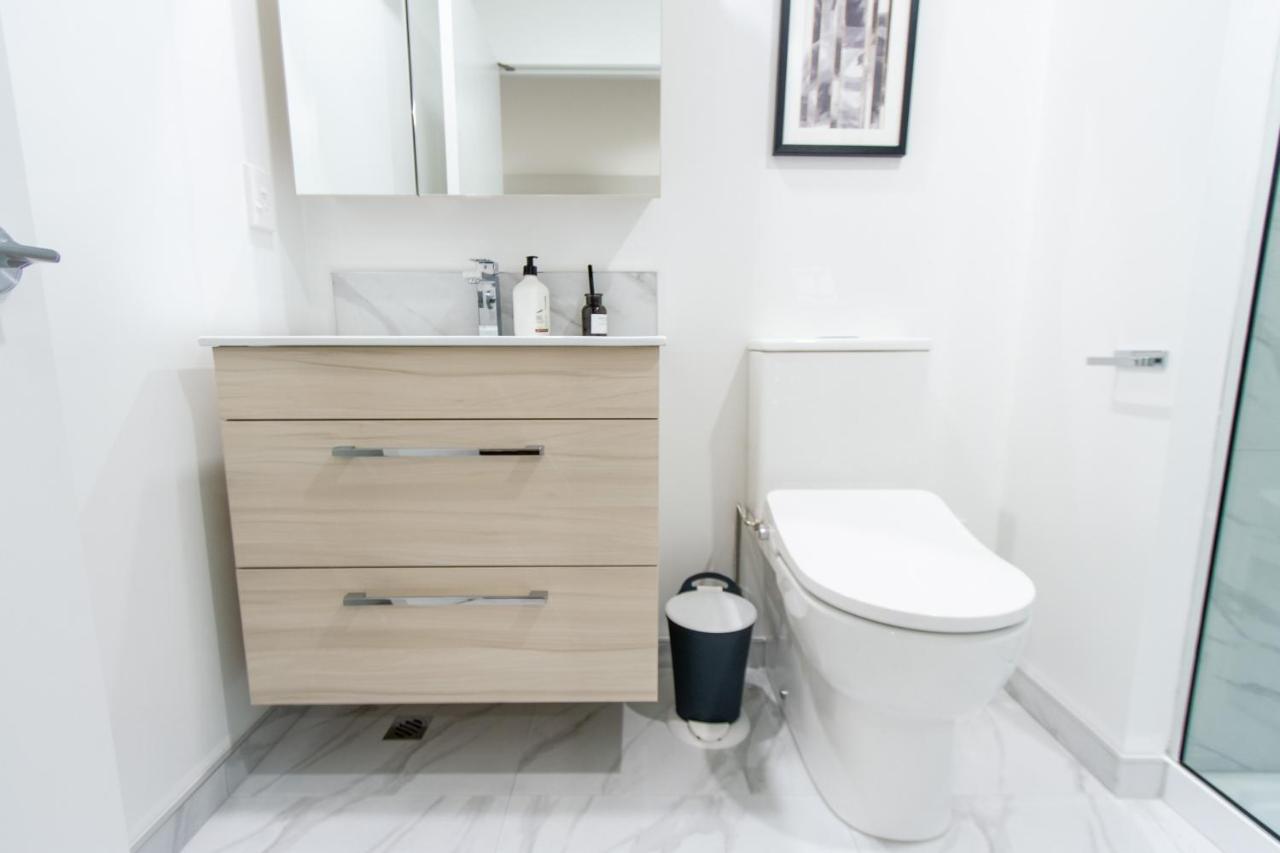 Modern 3 Bed Overlooking Hagley Park Christchurch Eksteriør billede